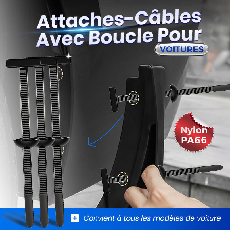 💥🧷 Boucle de cravate câble universelle en nylon