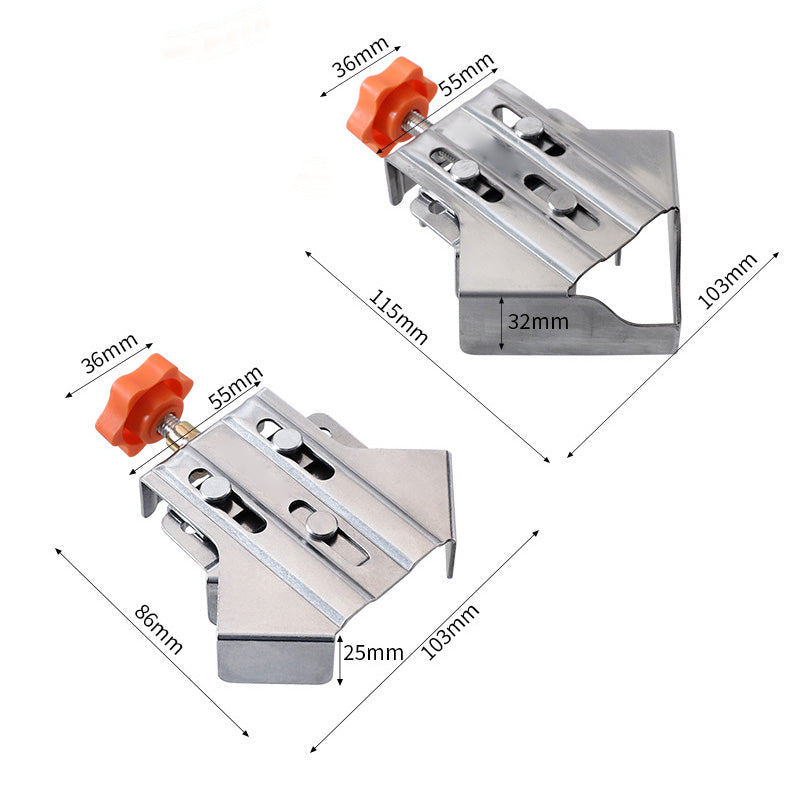 Pince d'Angle Polyvalente 90° en Acier Inoxydable 🛠️✨ | Précision et Robustesse Garanties