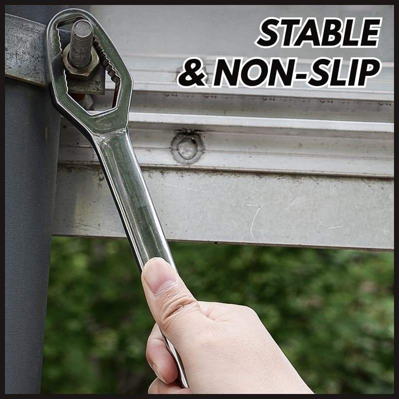 📢📢5 dernières heures : Grande vente⏰⏰ Clé Universelle à Double Tête - Ajustement Automatique pour Écrous et Boulons de Toutes Tailles 🛠️✨