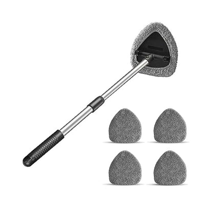 Kit d’Outil de Nettoyage pour Pare-Brise de Voiture – Extensible & Rotatif à 180°