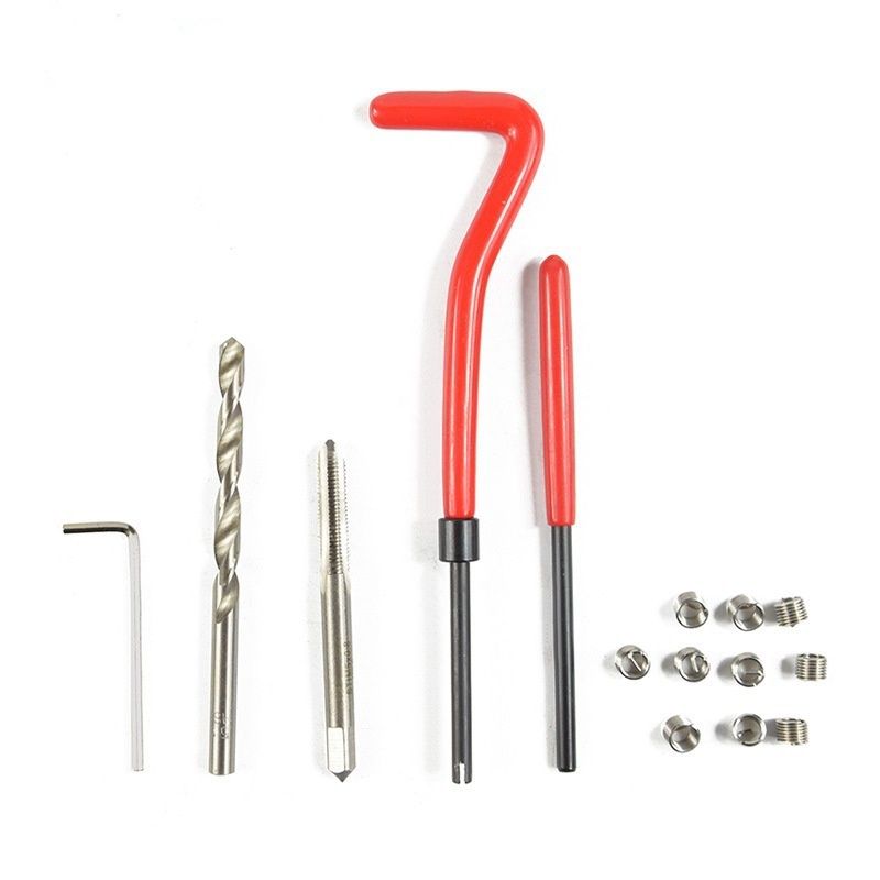 Kit de Réparation de Filets avec Forets en Acier Rapide (HSS)