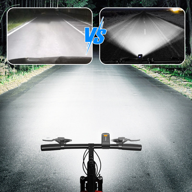 🚲 ACHETEZ 1 - RECEVEZ 1 GRATUIT ! 💡 Phare Vélo LED Rechargeable - Éclairage Puissant 3 Modes, Clip Réglable et Étanche IPX5 pour Nuit/Pluie 🌙🔋