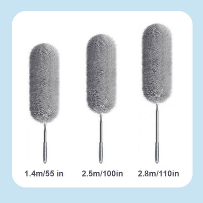 📢📢 60% DE RÉDUCTION ! ✨ Bâtonnet de Nettoyage Rétractable - Adsorption Électrostatique sans Poussière Volante, Idéal pour Plafonds et Espaces Étroits 🧹⚡
