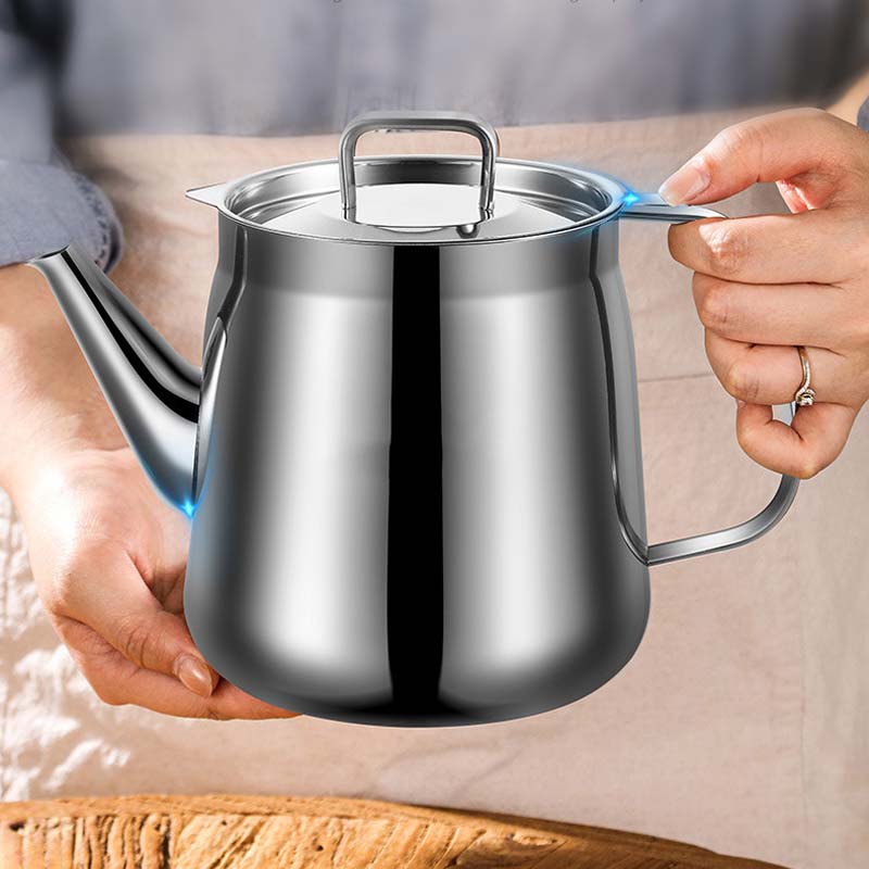 Pot de Filtre à Huile en Acier Inoxydable Durable