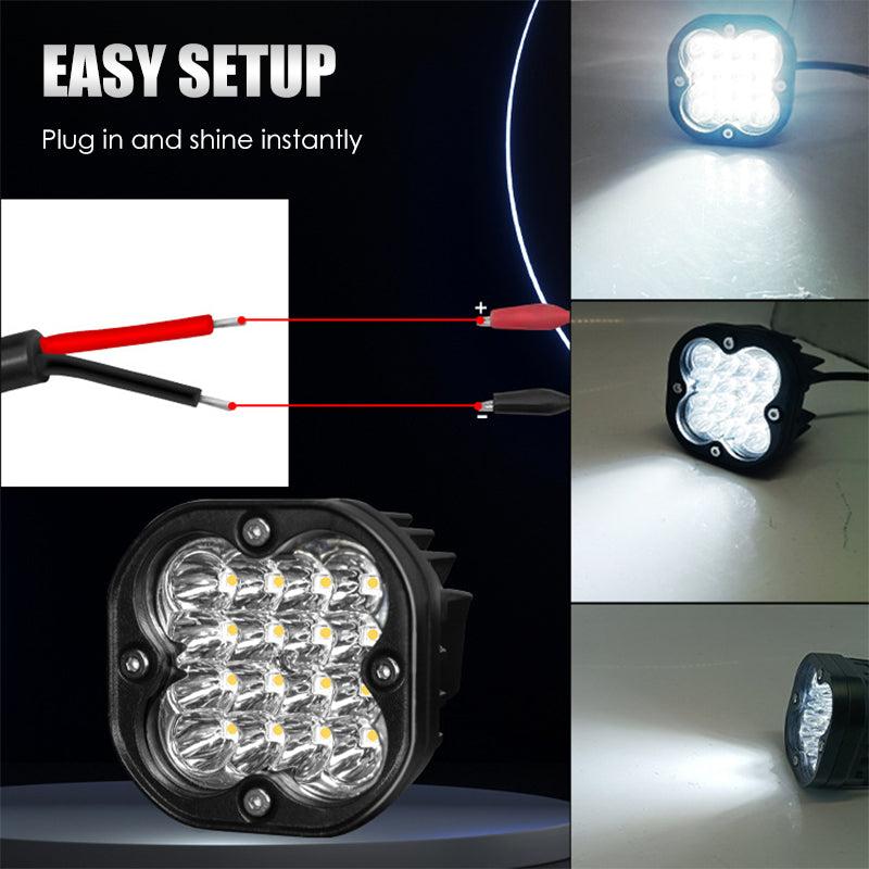 ⚡ Offre à durée limitée ⏳ - 16 lampes de travail à LED pour véhicules