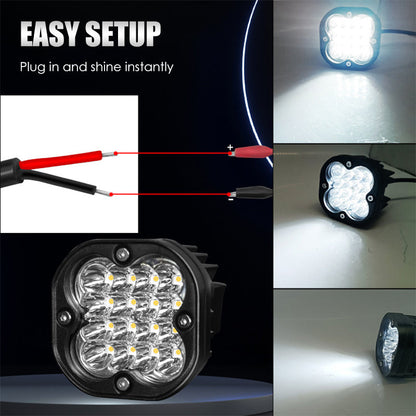 ⚡ Offre à durée limitée ⏳ - 16 lampes de travail à LED pour véhicules
