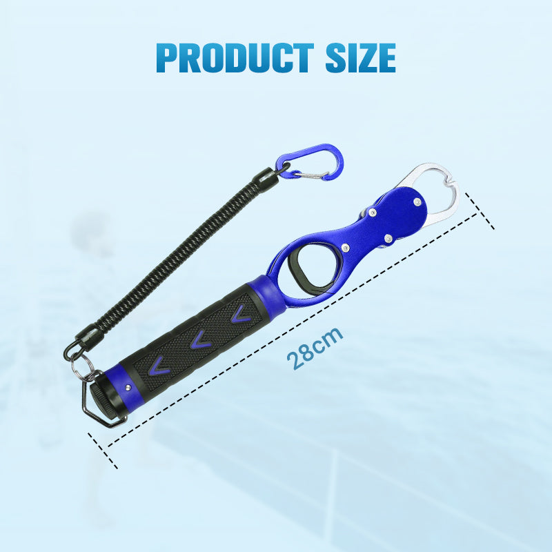 🎣Soldes exceptionnels 50 % de réduction💥Pince à poisson en alliage d'aluminium avec balance