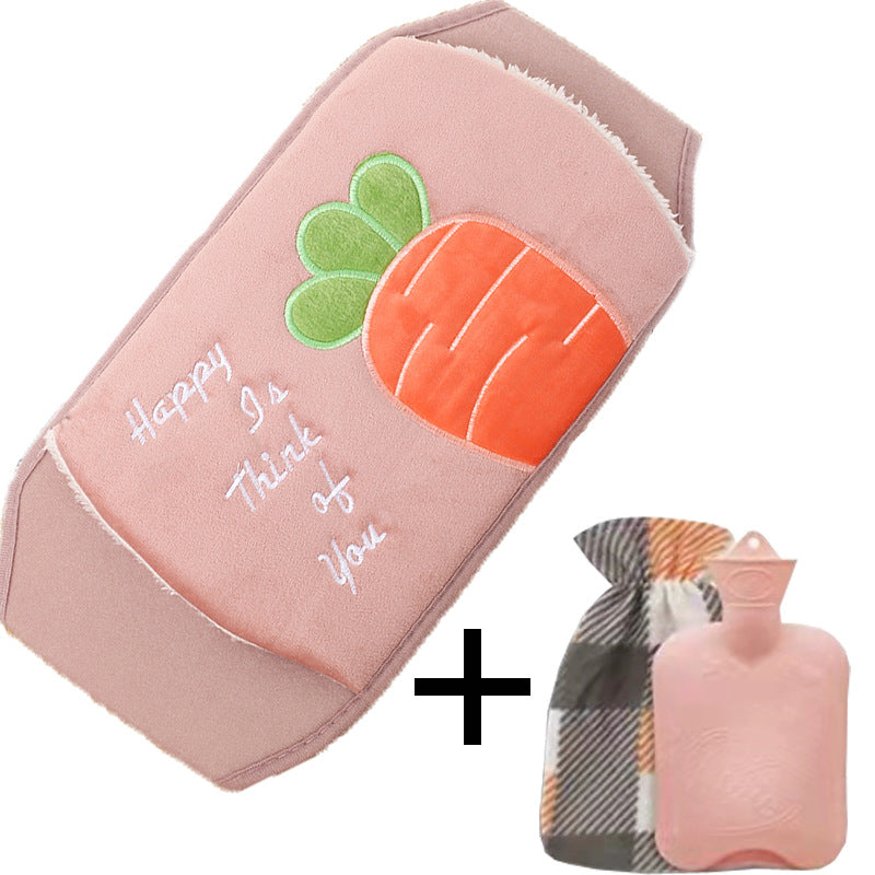 🎅 Vente de Noël - 50% de réduction 🔥 Ceinture en peluche avec bouillotte 🎁