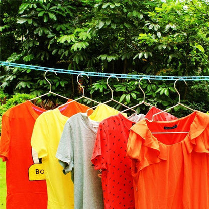 ✨ Corde à linge coupe-vent et antidérapante