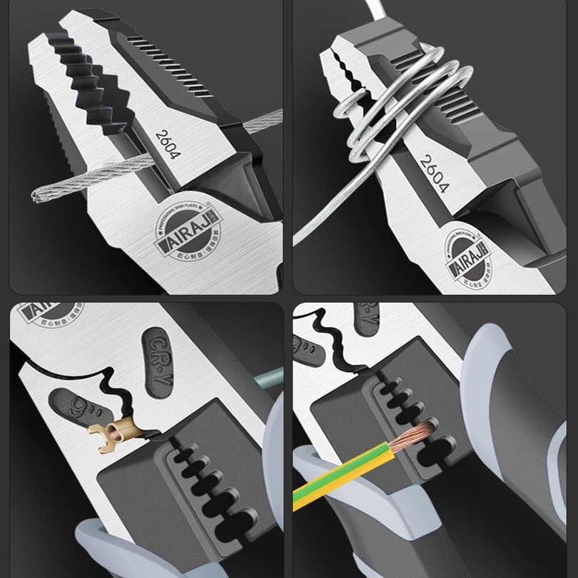 🔧 50% DE RÉDUCTION! ✨ Pince Universelle Multifonctionnelle de Qualité Industrielle - Mâchoies Ajustables avec Revêtement Anti-Dérapant pour une Prise Maximale 🛠️💪