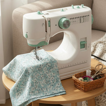🧵 Machine à coudre électrique compacte pour usage domestique 💯