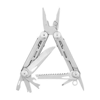 Pince multifonction pliable 12 en 1 en acier inoxydable