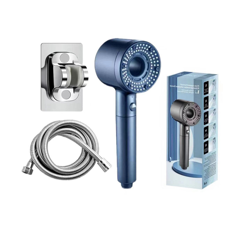 🚿 60 % DE RÉDUCTION ! 💦 POMME DE DOUCHE HAUTE PRESSION - 5 modes de jet et installation immédiate, conception économe en eau avec technologie anti-calcaire, expérience spa à domicile 🌟🛁